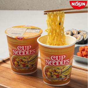 [NISSIN] 닛신 씨푸드 컵누들(카레) 71g * 24개입