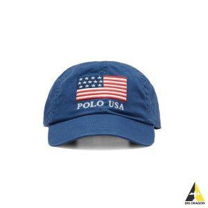 [폴로]POLO RALPH LAUREN 플래그 치노 볼 캡 - 네이비 106846568