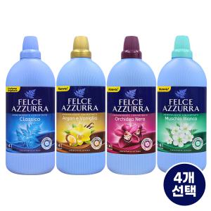 펠체아주라 실내건조 초고농축 섬유유연제 1L X4개 이탈리아 직수입