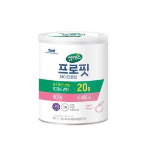 셀렉스 프로핏 웨이프로틴 복숭아 분말 627g x 12통