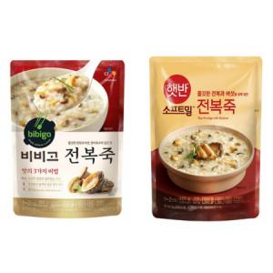 CJ제일제당 비비고 전복죽 450g 10개