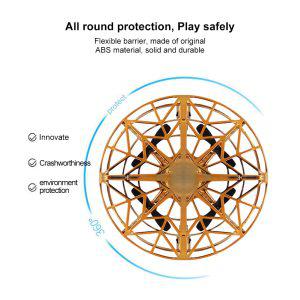 입문용 미니 헬리콥터 RC UFO 무인 항공기 손 감지 적외선 쿼드콥터 전기 유도 완구 어린이 선물 드론