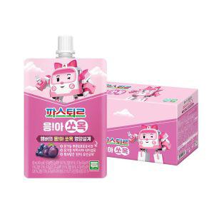 (파스퇴르) 유아용 응아 쏘옥 주스 푸룬포토사과 80ml (10입) 1세트