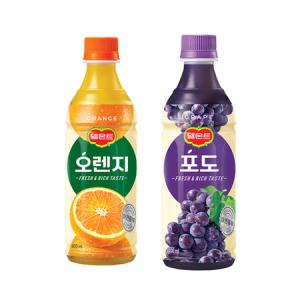 델몬트 400ml 2종(오렌지10+포도10) / 총 20페트