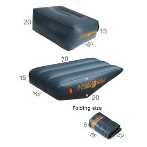 자동차 팽창 식 매트리스 앞 슬로프 패드 뒷좌석 격차에 된 의자 쿠션 자기 운전 여행 용품 액세서리