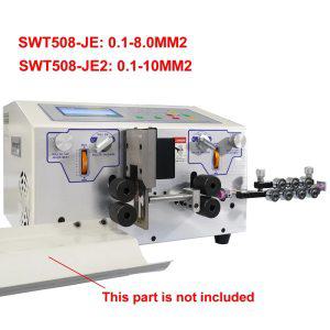 자동롤스크린 SWT0JE 자동 와이어 스트리핑 필링 커팅 머신 터치 스크린 케이블 커터 스트리퍼 휠 드라이브