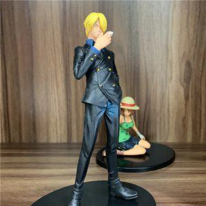 원피스피규어액션피규어 원피스 피규어 PVC OP Sanji Nami Zoro Luffy Ace 모델 선물 장난감 1 세트 2 개