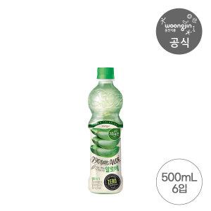 웅진식품 자연은 알로에 제로 500mL 6개