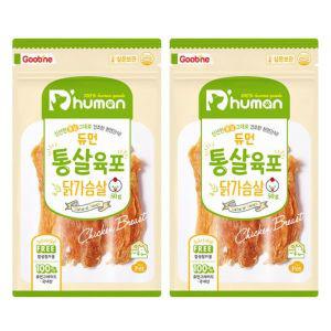 듀먼 강아지 통살육포 닭가슴살 50g 2개 705775