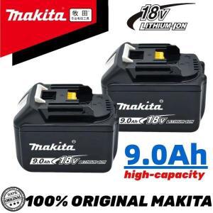 마끼다배터리 makita 대용량충전식 마키타 교체용 리튬 배터리, 18V BL1830B, 용, 9Ah