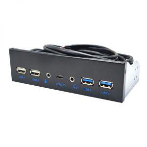 씨디롬 시디리더기 cd라이터기 PC용 USB 30 전면 패널 31 C USB30 2x USB20 HD 오디오 35mm 이어폰 마이크