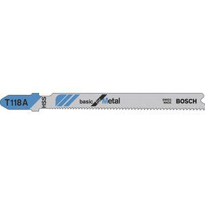 보쉬-철재용 직소기날 T123X 74mm (세트(5장)) 쏘기 산업용절단공구 공업용 용쏘 직쏘