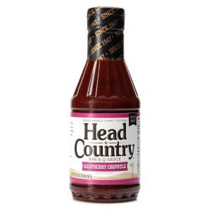 Head Country 6766631264 Bar-B-Q 소스, 라즈베리 치폴레 | 콩 프리, 방부제 무첨가 글루텐 프리 바베큐 소