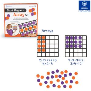 (러닝리소스)LER6648 특대형 자 석곱셈 배열세트/수연산/수학교구