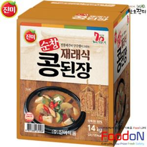 [진미식품] 진미 순창 재래식 콩된장 14kg