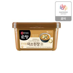 청정원 우리쌀 미소된장 3kg /식자재/대용량