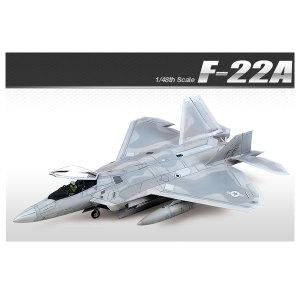 아카데미과학-1/48 F-22A랩터12212 항공기/전투기/프라모델