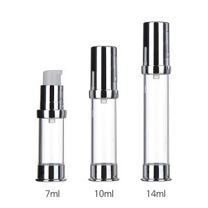 [허브스프레이] 에어리스 실버캡 진공용기 에센스/스프레이 5ml~30ml