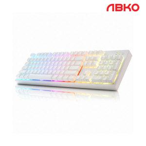 앱코 해커 K995P V3 무접점 RGB PBT 완전방수 프리미엄 (화이트, 45g)