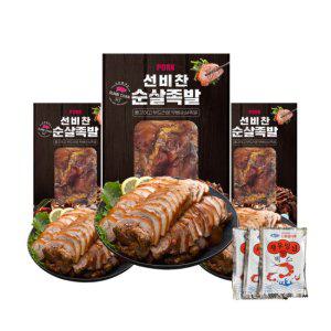 선비찬 순살족발 300g X 3팩(+새우젓1세트증정)