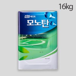 KCC페인트 모노탄 비노출 방수재 흑색 16kg 중도 1액형 우레탄 방수페인트