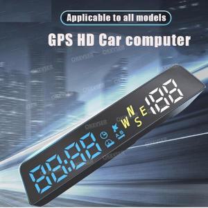 H500G GPS HUD 헤드 업 디스플레이 스마트 디지털 알람 알림 미터 플러그 앤 스톱 자동차로