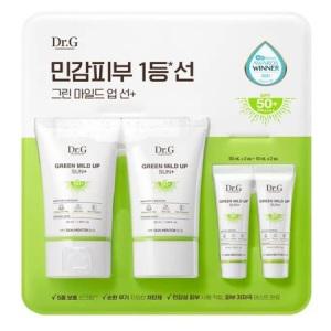 Dr.G 그린 마일드 업 선크림 50ml x 2+ 10ml x 2 코스트코_MC