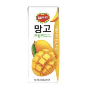 델몬트 망고 드링크 190ml x 48개