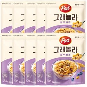 동서 포스트 그래놀라 블루베리 500G x 10개