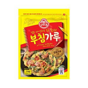 소문난 부침가루 1KG 오뚜기 바삭바삭 홈파티음식 엄마손맛 캠핑요리 막걸리안주 간편식 자취템