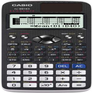 Casio FX-991EX 공학/과학적 계산기  검정 3 quot x 6.5 0.4