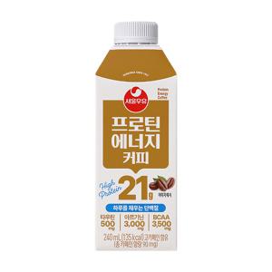 (9/24 이후 출고)서울우유 프로틴 에너지 커피 240ml x 18팩