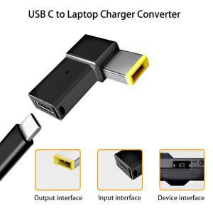 레노버 씽크패드 USB-C 고속 충전 케이블 컨버터 사각형 PD 플러그 PD 100W USB C타입 암-DC 수 어댑터