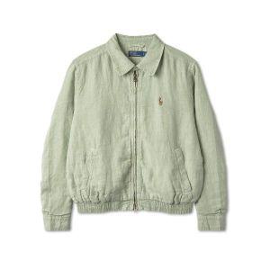 랄프로렌 POLO RALPH LAUREN 30%적립금W 리넨 윈드브레이커 - 그린