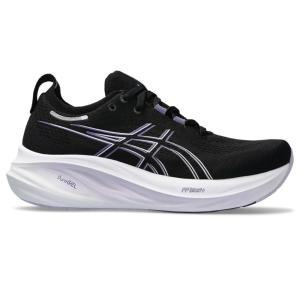 아식스 ASICS 남성용 Gel-Nimbus 26 러닝화, 블랙/더스티 퍼플