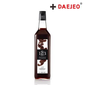 1883 초콜렛향시럽1000ml 핫초코 커피시럽 홈카페