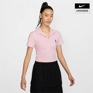 [매장정품] 나이키 NIKE NSW 여성 반팔 폴로 탑 HJ6852-663 432327