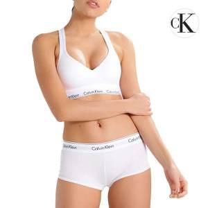 Calvin Klein Underwear 캘빈클라인 CK 언더웨어 여성 푸쉬업 패드내장 브라렛 스포츠 브라탑 QF1654E 100