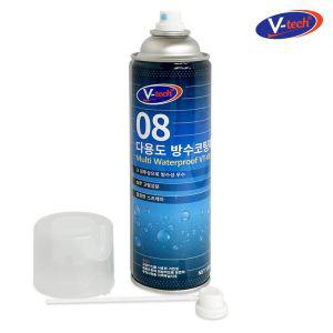 550ml VT-08 균열 방수코팅스프레이 방수코팅제 브이텍 셀프보수 외벽