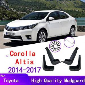 Toyota Corolla Altis E170 2014-2017 Mudguards 스플래쉬 가드 Fender Mudflaps 액세서리 용 자동차 머드