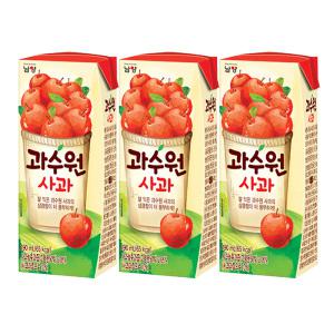 [남양] 과수원 사과주스 190ml x 48팩 / 쥬스 사과음료 음료수 드링크팩