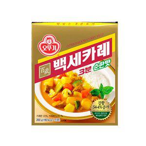 3분 백세카레 순한맛 200g