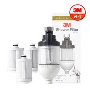 3M 프리미엄 샤워필터   샤워기필터 본품 + 리필 3개입