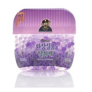 산도깨비 화장실용 탈취제 300g X 20개 1box - 라벤더 /냄새제거/악취제거/방향제