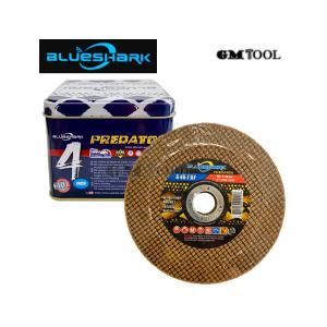 BLUESHARK 블루샤크 절단석 4인치 5인치 1묶음(10개입) 1통(40개입) 철재 스테인리스 컷팅 그라인더날