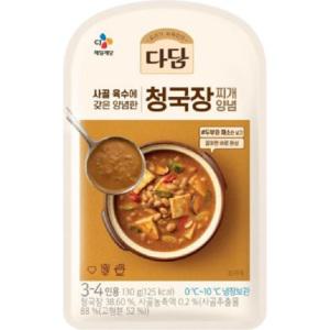 CJ 다담 청국장찌개양념 130g 청국장소스 다담양념