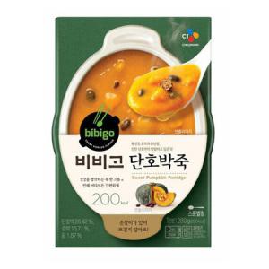 비비고 단호박죽 280g x 18팩 (용기형)_MC