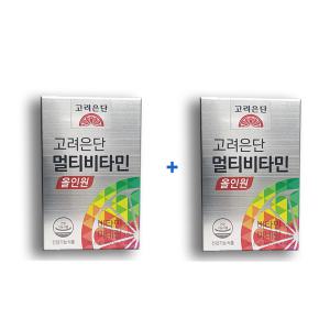 고려은단 멀티비타민 올인원 1560mg x 60정 2개(4개월분) 모든 영양을 가족과 함께