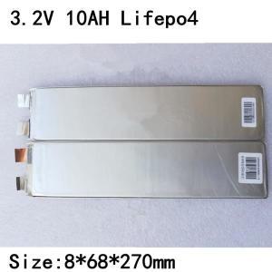 4pcs Lifepo4 10ah 리튬 셀 3.2v Diy 팩 EV Accu 파우치 소프트 백 얇은 긴 길이