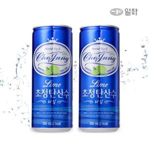 [본사직영] 초정탄산수 250ml 라임 30캔 2박스 총 60캔